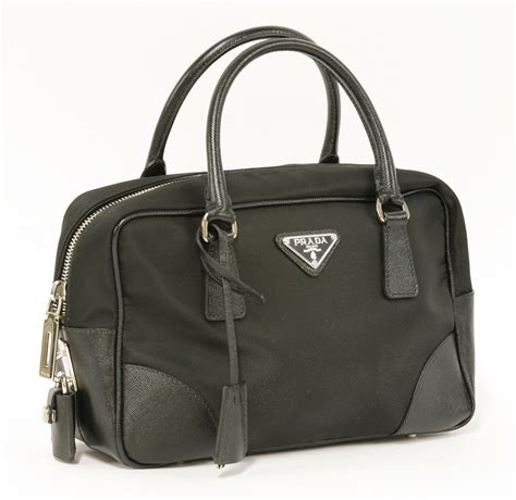 prada milano canvas tote